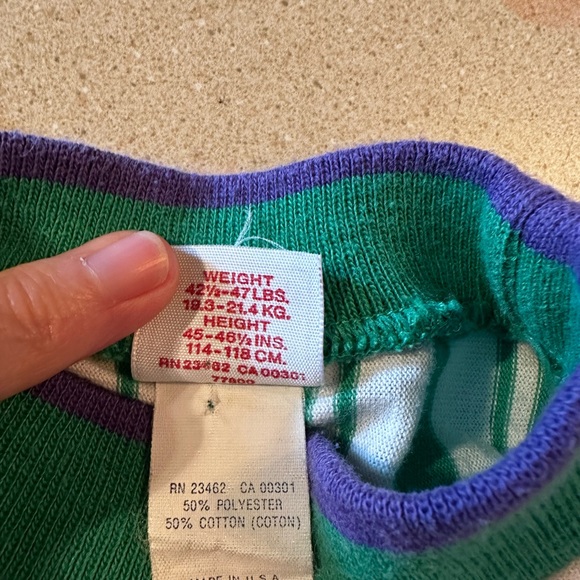 Vintage 80’s 3 piece Buster Brown green corduroy Boys size 6 Jacket pants shirt - Picture 13 of 14